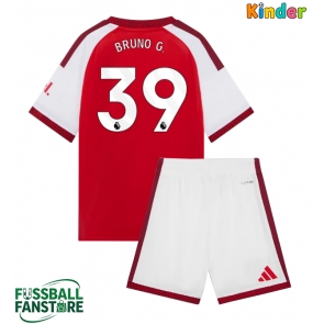 Arsenal Bruno Guimaraes #39 Replik Heimtrikot Kinder 2026-27 Kurzarm (+ Kurze Hosen)